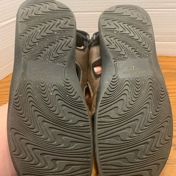 Dockers Brown Outdoor Sandals with Adjustable Straps Mens Size 10 - Picture 9 of 11